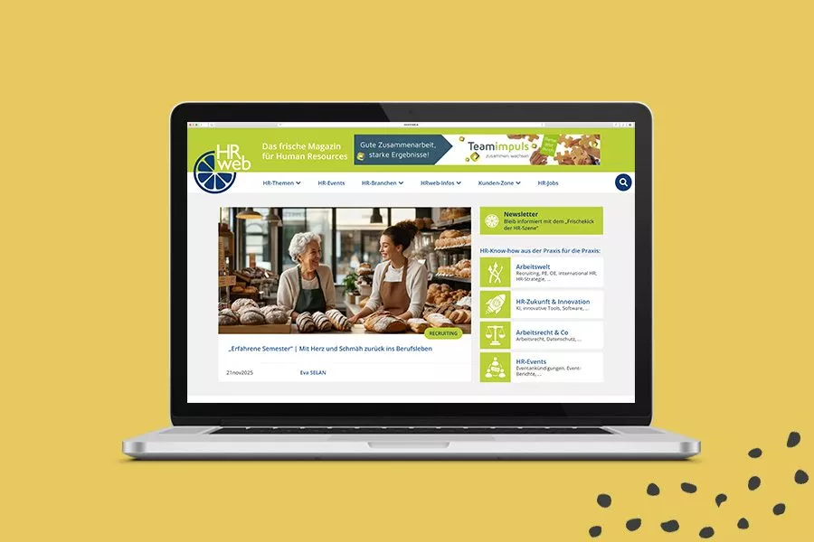 HRweb Website Übersicht