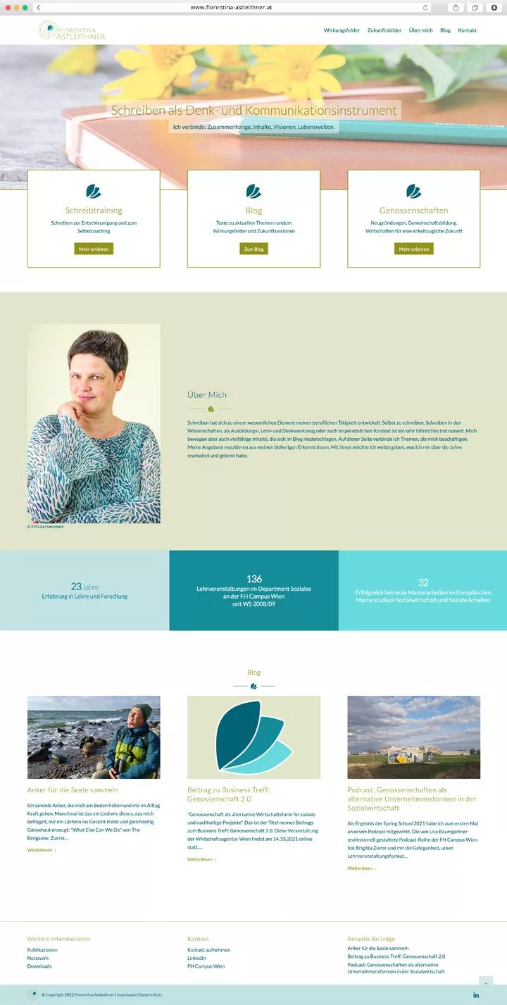 Florentina Astleithner Website