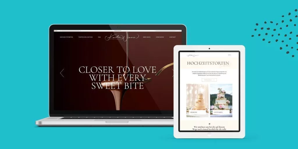 Kerstin Wimmer Confiserie Website