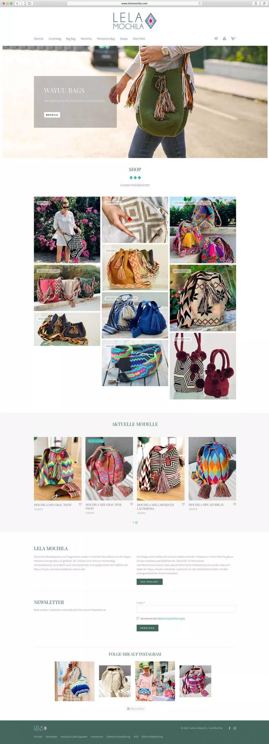 Lela Mochila Webshop