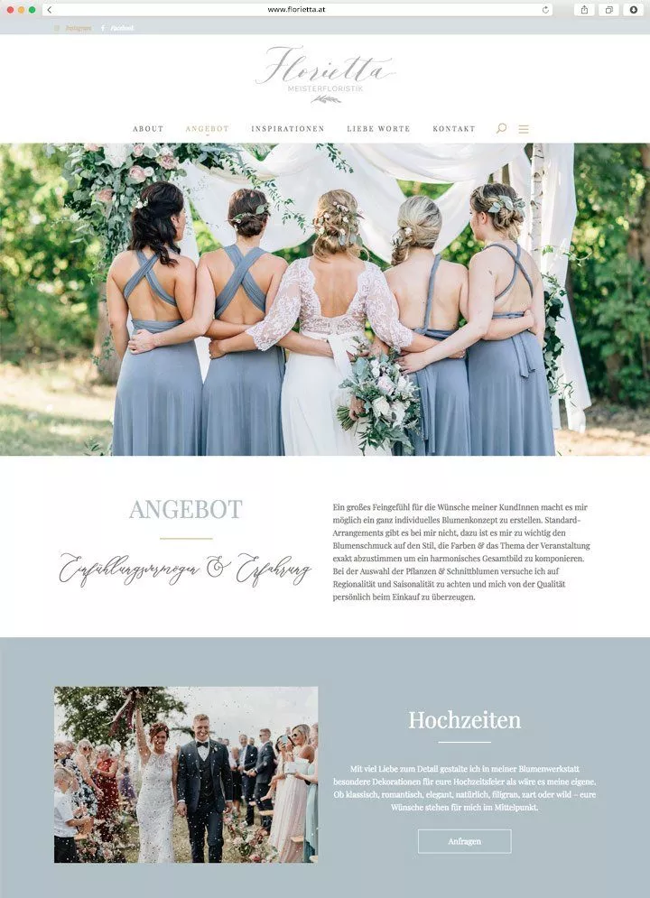 Florietta Website