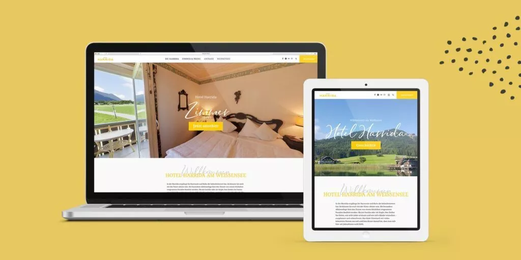 Hotel Harrida Website