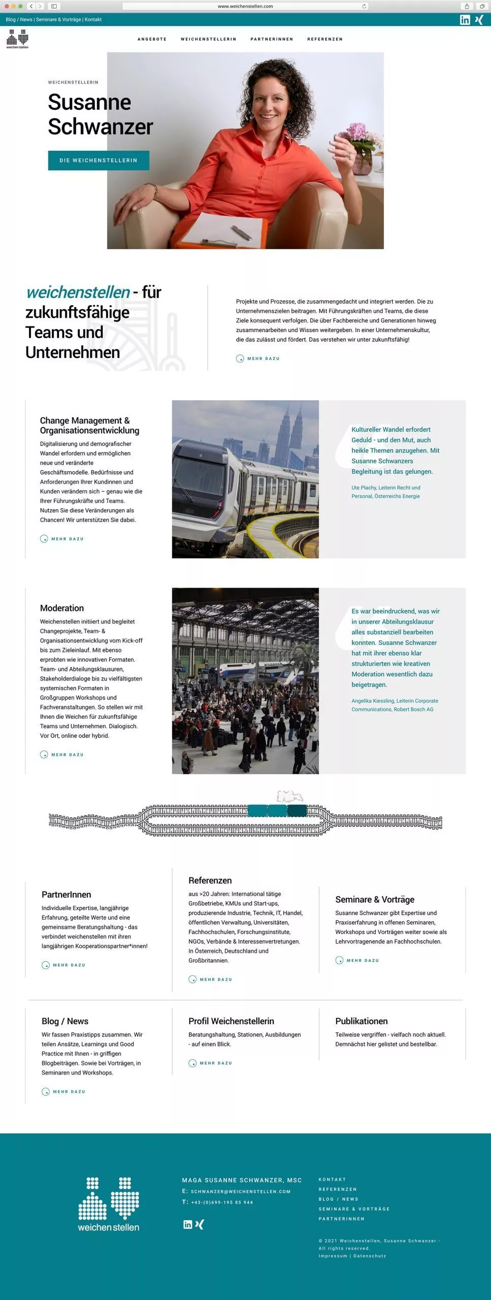 Weichenstellen Website