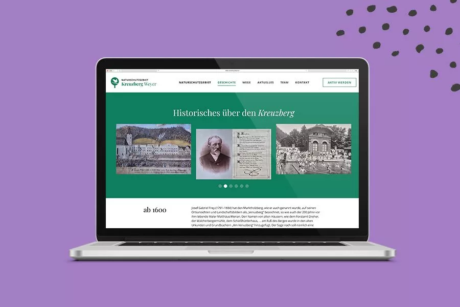 Kreuzberg Weyer Website Überblick