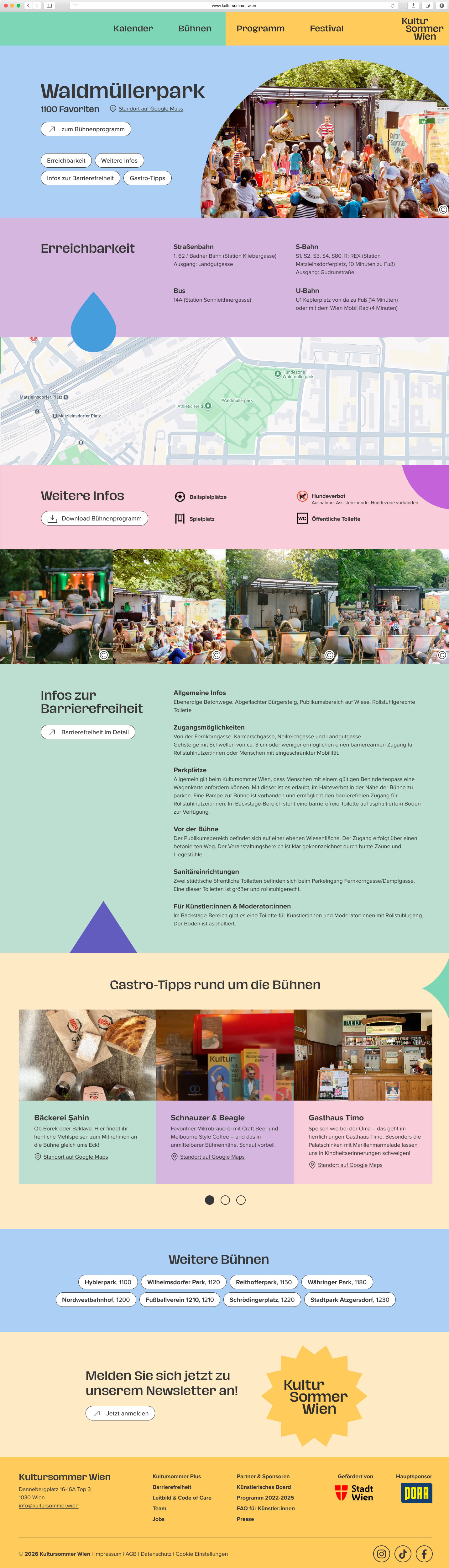 Kultursommer Wien Screenshot