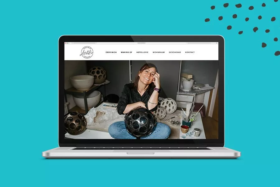 Keramiklichter Website Überblick Keramiklichter Website Überblick